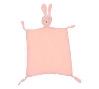 PERSELOSO Soft Toys for Boy Girl Cotton Blanket Soothing Rabbit Lovey Machine Washable Security Blanket for Newborns