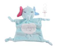 PERSELOSO Soothing Elephant Comfort Towel for Soft Blanket Cute Design for Boys and Girls Cognitive Skills and Sensory Touch