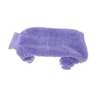 PERSELOSO Sphynx Cat Winter Clothing Thickened Turtleneck Sweater for Hairless Cats Soft Fleece Pet Apparel Warm and Comfortable Outfit for Daily Wear and Activities S Purple