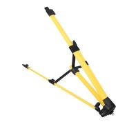 PERSELOSO Spirit Level Holder Tripod 1.2m Adjustable Gradienter Support with Level Vial Yellow for Surveying and Measurement Tools