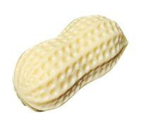 PERSELOSO Squeaky Peanut Chew for Dogs Interactive Sound Tpr Material Sturdy Peanut Shaped Dog Fun Chewing
