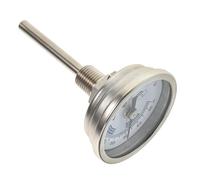 PERSELOSO Stainless Steel Wine Thermometer for Brewing Accurate Temperature Readings with Threaded Design Essential Tool for Homebrew Kettle and Winemaking Process Reliable and Leakproof