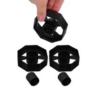 PERSELOSO Tape Dispenser Accessories 6 Pieces Rolling Core Plastic Replacement Tape Holder Wheels Compatible with Standard Desktop Tape Dispensers for Office
