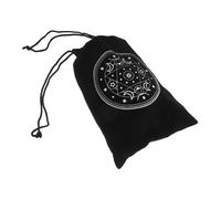 PERSELOSO Tarot Card Storage Bag Stylish Drawstring Pouch for Tarot Cards Jewelry Items Convenient Secure Holder for Easy Portability for Collectors
