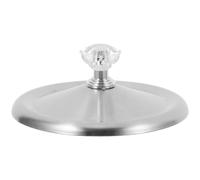 PERSELOSO Tea Cup Lid Stainless Steel with Versatile Fit and Multipurpose Use Round Shaped Universal Replacement Coffee Mug Lid Cover for Hot and Cold Drinks