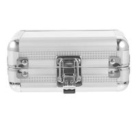 PERSELOSO Telescope Filter Case Aluminum Alloy Small Carry Case with 6-Slot Soft Foam Holder for Astronomical Lens Storage and Protection, Portable Filter Holder for Telescope Accessories