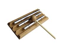 PERSELOSO Trio Chime Xylophone Soothing Echo Musical for Safe Wooden Percussion Instrument for Meditation and Mindfulness for Early Music Development