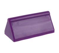 PERSELOSO Tuning Fork Activator Puck Rubber Block for Tuning Fork, Purple, Minimal Noise, Maximum Sustain, for Therapists and Personal Relaxation