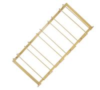 PERSELOSO Upside-down Wine Glass Rack for Kitchen Metal under Cabinet Stemware Holder Bar Glass Storage Hanger Hanging