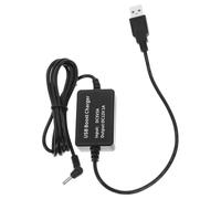 PERSELOSO USB Voltage Step up Adapter Cable 5v 9v to 12v Dc Power Cord with Stable Voltage Output and Compact Design for Smart Speakers and Routers Black Plastic Metal
