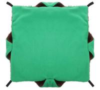 PERSELOSO Warm and Cozy Hamster Hammock Bed for Small Pets Made of Polar Fleece and Knitted Wool Fabric, Odorless Hanging Bed Suitable for Hamsters and Rats in Cage