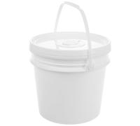 PERSELOSO Wipes Container Wipes Storage Bucket Versatile Large Capacity Plastic 4l White for On-the-go Use Car Use