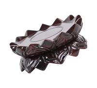 PERSELOSO Wood Pedestal Stand Buddha Pedestal Lotus-shaped round Incense Holder Practical Home Decoration Unique Artistic Wooden Base for Home and Store Display