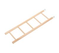 PERSELOSO Wooden Bird Ladder for Parrots Climbing Ladder for Budgies Cockatiels and Small Birds Safe Wooden Perch for Indoor Play and Exercise