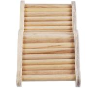 PERSELOSO Wooden Hamster Ladder Toy for Gerbils and Little Birds with Climbing Feature, Keeps Pets Busy Playing and Reduces Damage, for Pet Climbing and Playing in Cage Habitats Random Random Color