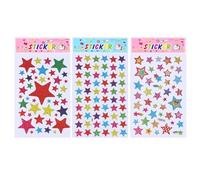 PERSENTU 1500 Pcs Shiny Star Stickers for Children Students Teachers Classroom, 2.5 CM Self Adhesive Shiny Motivational Star Sticker, Teacher Stickers, Coloured Sticker for Teacher Classroom School