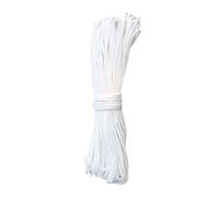 PERSENTU 22 Mtrs Nylon Cord, 2mm White Blind String Line, Nylon String Pull Cord String Curtain Wire Picture Hanging Cord for Blind Shade Picture Hanging Bracelet Making and Crafts
