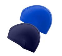 PERSENTU 2Pcs Swimming Hat, Lightweight Swimming Caps, Swimming Cap Waterproof Super Stretch No Pull Hair Swim Hats for Men and Women Durability and a Tangle Free Experience