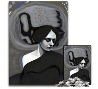 Persephone In Meditation 1000 Piece Jigsaw Puzzle Challenging Puzzles Colorful Home Decor Interactive Family Game 1000 PCS(75x50cm)