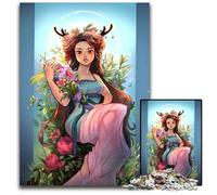 Persephone Maiden 1000 Piece Puzzle Difficult Puzzles for Adults Interactive Family Game Ideal Family Activity Game 1000 PCS(75x50cm)