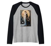 Persephone Pomegranate Queen of The Underworld Goddess Raglan Baseball Tee
