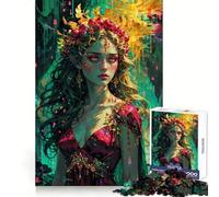 Persephone︰ Queen of Dual Realms 1000 Pieces Jigsaw Puzzles for Teenagers Solid Logic Toy Peaceful Fun Precision Cut Amazing Present (38x52cm)