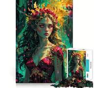 Persephone︰ Queen of Dual Realms 1000 Pieces Jigsaw Puzzles for Teenagers Solid Logic Toy Peaceful Fun Precision Cut Amazing Present (38x52cm)