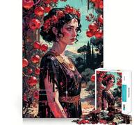 Persephone︰ Queen of The Underworld 1000 Piece Jigsaw Puzzles for Adults Improve Memory Anxiety Relief Sharp Edge Wall Art Decor (38x26cm)