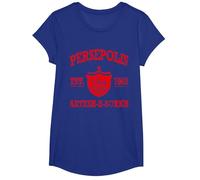 Persepolis Iran Tehran T-Shirt, Girls, Royal Blue, Small