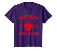 Persepolis Iran Tehran T-Shirt, Youth, Purple, 2T