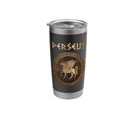 Perseus Ancient Greek Hero Pegasus Symbol Stainless Steel Insulated Tumbler
