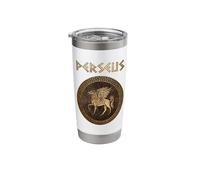 Perseus Ancient Greek Hero Pegasus Symbol Stainless Steel Insulated Tumbler