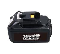 PERSEVER 18 V 5.0 Ah BL1860B Lithium Battery Replacement for Makita 18 V Batteries BL1860 BL1850B BL1850 BL1840 BL1840B BL1830B BL1830 BL1815 BL1815B LXT400 Battery-Powered Tools