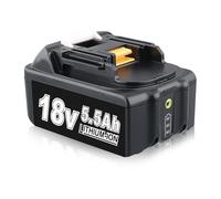 PERSEVER 18V 5.5Ah BL1860B Lithium Battery Replacement for Makita 18V Battery BL1860 BL1850B BL1850 BL1840 BL1840B BL1830B BL1830 BL1815 BL1815B LXT400 Cordless Power Tools