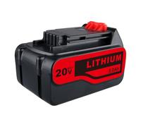 PERSEVER 20V 5000mAh LB2X4020 Lithium-Ion Battery - Compatible with Black & Decker 20V Tools (BL2018, BL2018-XJ, BL1518, BL4018, LBXR20, LBXR2020 & More