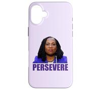 PERSEVERE Judge Ketanji Brown Jackson SCOTUS KBJ Meme Case for iPhone 16 Plus