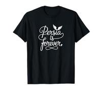 Persia is Forever - Persian Patriotic Heart Line Art T-Shirt