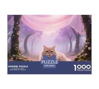 Persian, 1000-piece Puzzle, Leisure And Mental Challenge in One, Perfect for Collectors Or Art Lovers, Suitable for Ages 10+, Pet Cat, 38x26cm/1000pcs