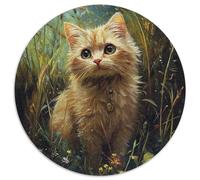 Persian Cat 1000 Piece Jigsaw Puzzle For Adults Challenging Game Stress Relief Puzzle Exercise The Memory of The Brain for Adults And Kids, Age 12 Years Up 1000pcs (67.5x67.5cm)