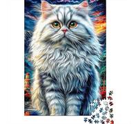 Persian Cat 1000 Piece Jigsaw Puzzle for Family - Fun Challenge for Adults & Kids, 38x26cm/1000pcs