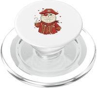 Persian Cat As Pirate Valentine's Day Matching Owner Kids PopSockets PopGrip for MagSafe