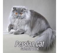 Persian Cat Calendar 2026: 12 Months Organizer From January to December