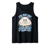 Persian Cat I'm NOT Fat I'm JUST Fluffy Funny Tank Top