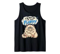 Persian Cat I'm NOT Fat I'm JUST Fluffy Funny Tank Top