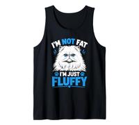 Persian Cat I'm NOT Fat I'm JUST Fluffy Funny Tank Top