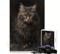 Persian Cat Imaginary Teenager Jigsaw Puzzles 1000 Pieces Mind Puzzle Casual Relax Image Assembly Heartfelt Gift (50x75cm)