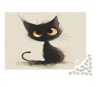 Persian Cat Jigsaw Puzzle for Adults 1000 Pieces Recycled Board Picture Puzzle - Precision Cut 1000 Piece Jigsaw Puzzles Great Gift For All Ages 1000pcs (75x50cm)