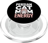 Persian Cat Mom Energy PopSockets PopGrip for MagSafe