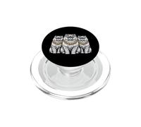 Persian Cat Rap Old School Retro Streetwear 80s 90s Three PopSockets PopGrip for MagSafe