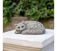Persian Cat Stone Cast Garden Ornament